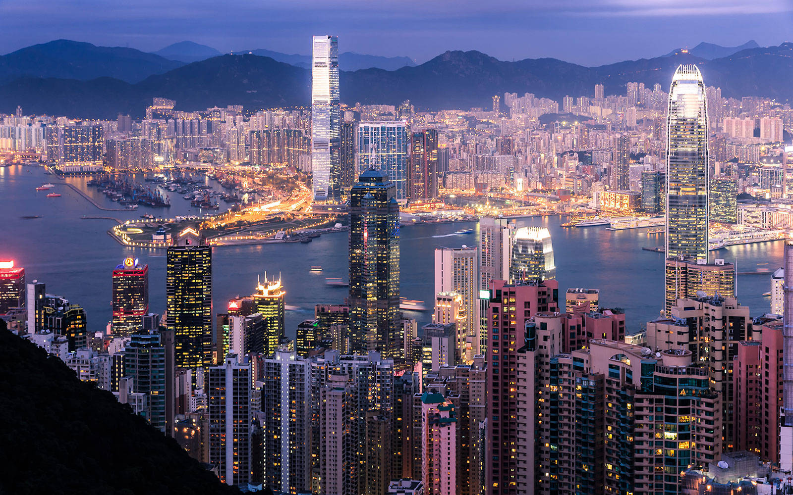 Hong Kong Cityscape Wallpaper
