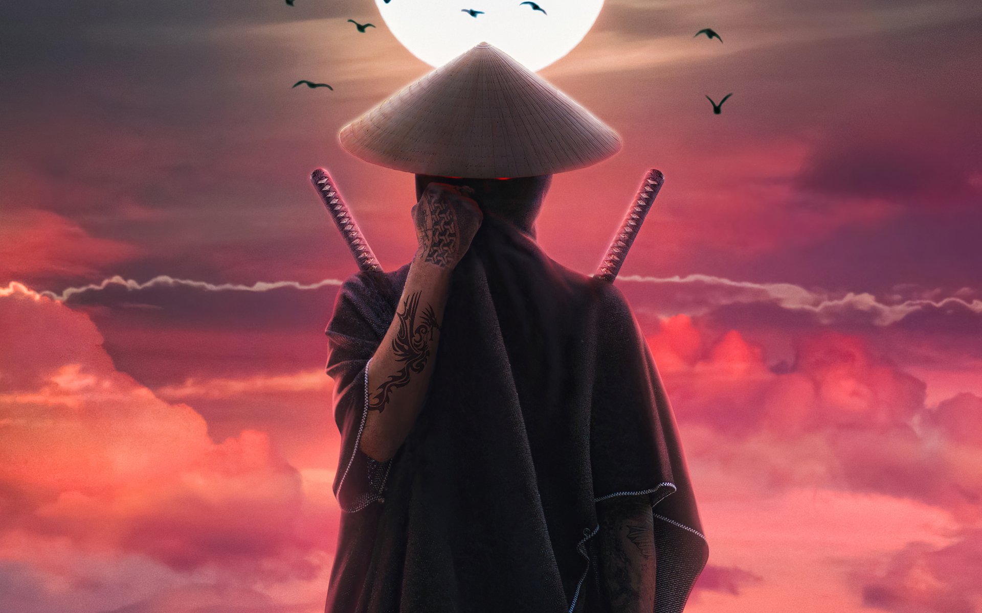 Ninja Of Ancient Asian City
