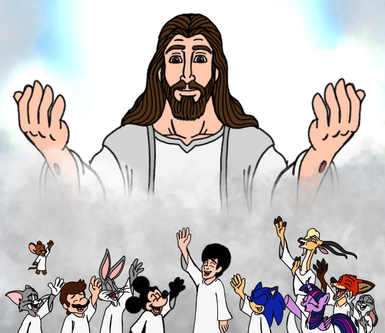 Download Jesus Christ Cartoon Picture