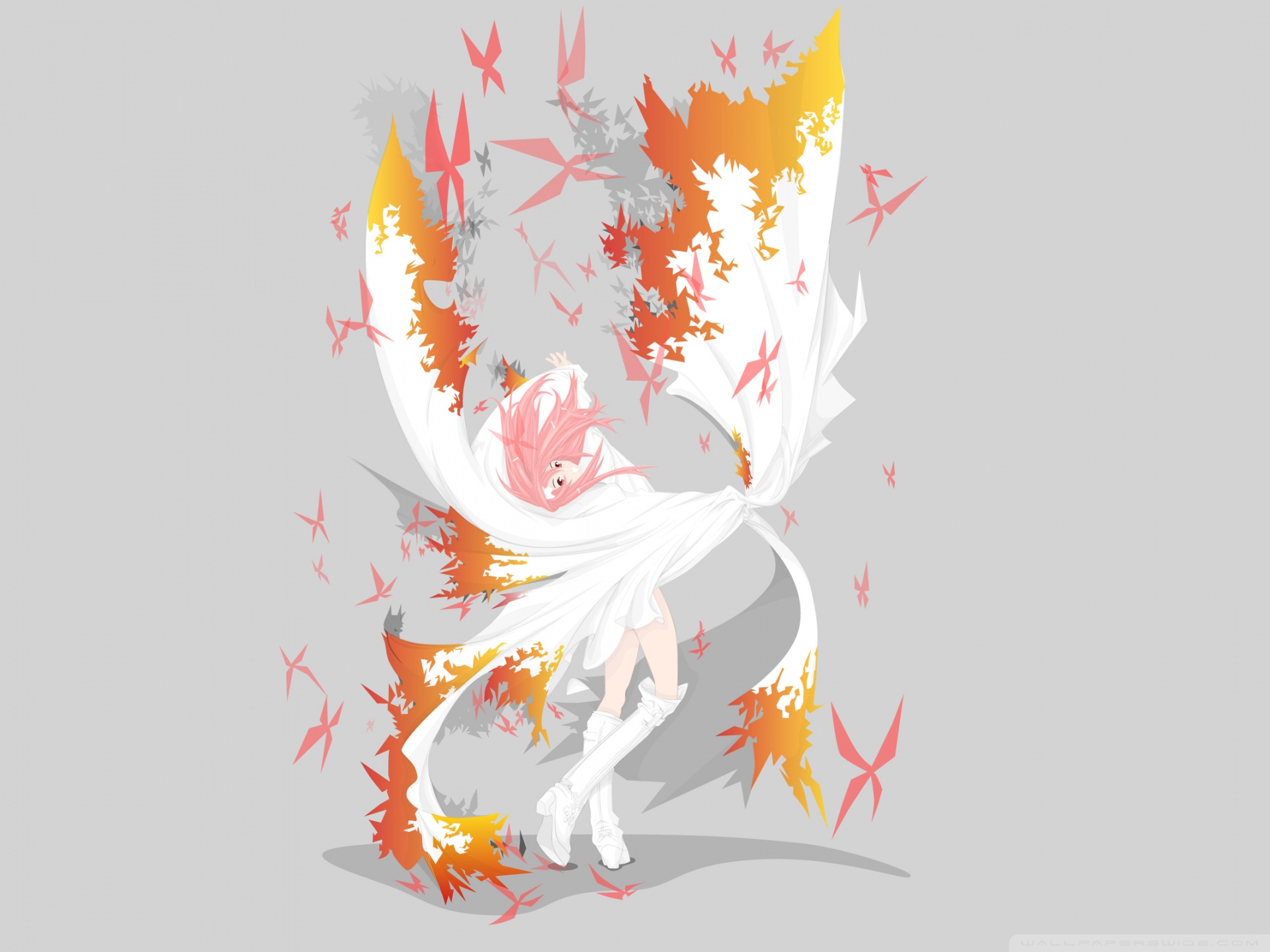 Anime Abstract Girl Ultra HD Desktop