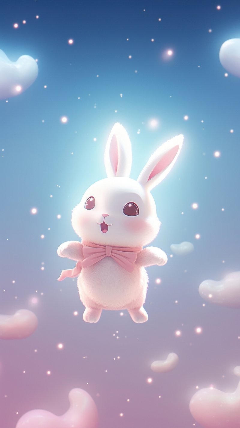 Rabbit Wallpaper Image. Free Photo