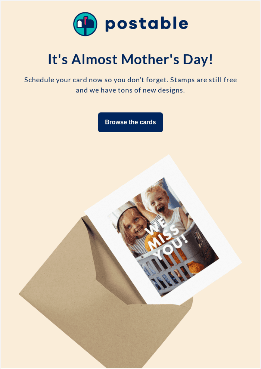 Mother's Day email marketing: Best