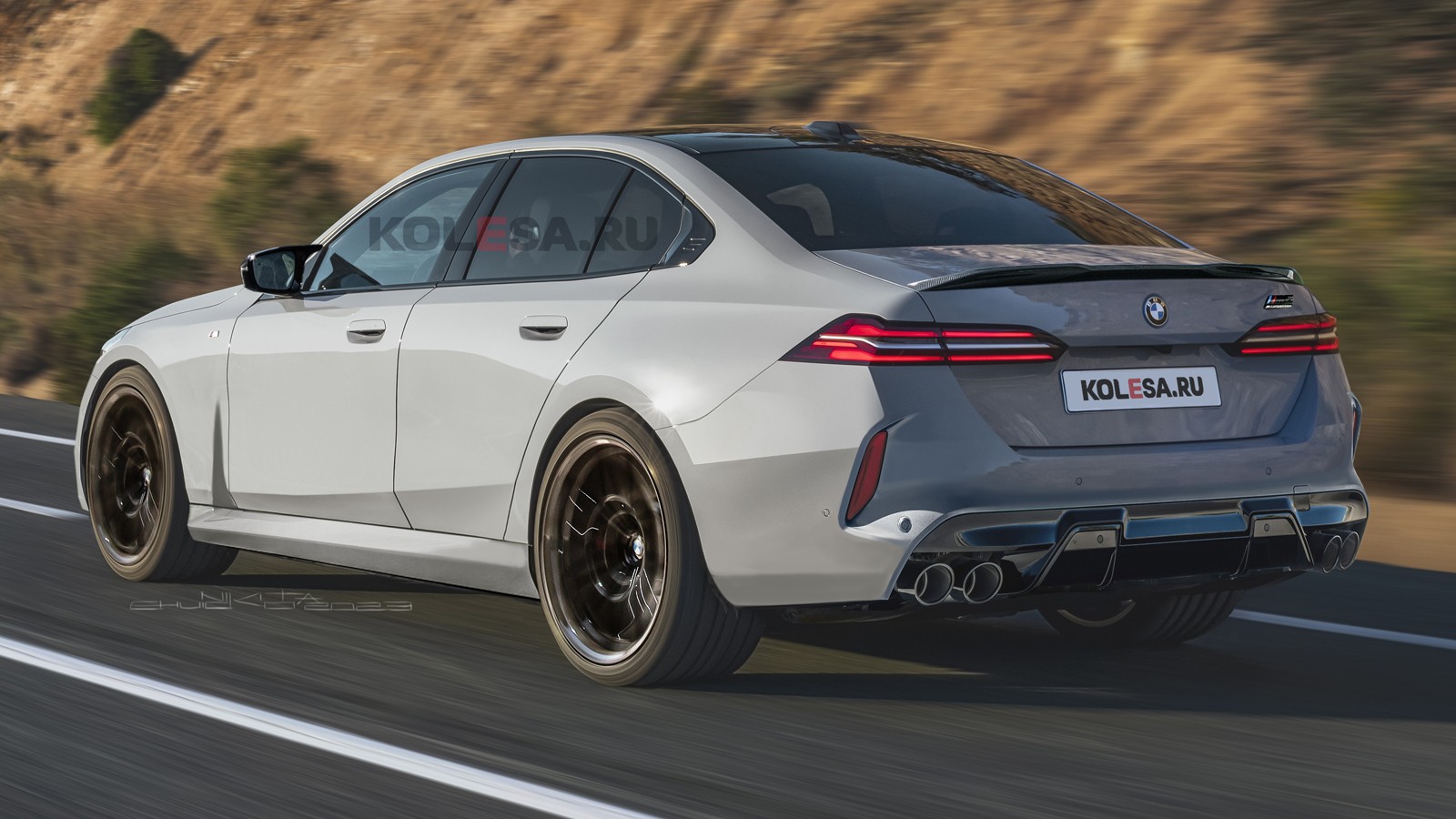 2025 M5 (G90) Rendered Based on Spy