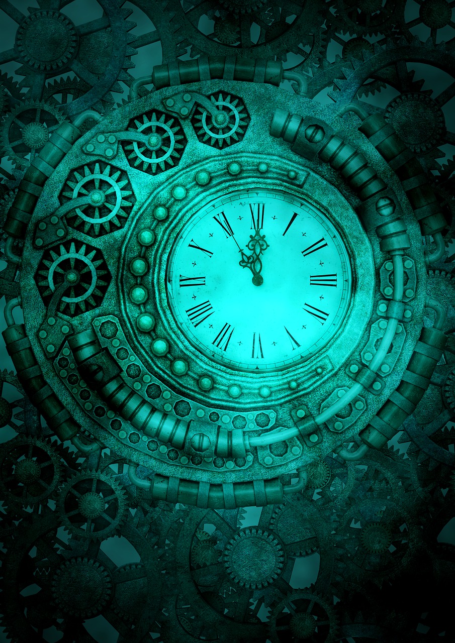 Download Steampunk, Clock, Gears