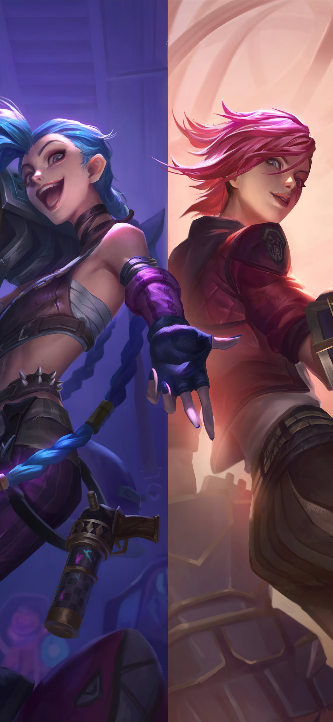 jinx vi league of legends 8k iPhone