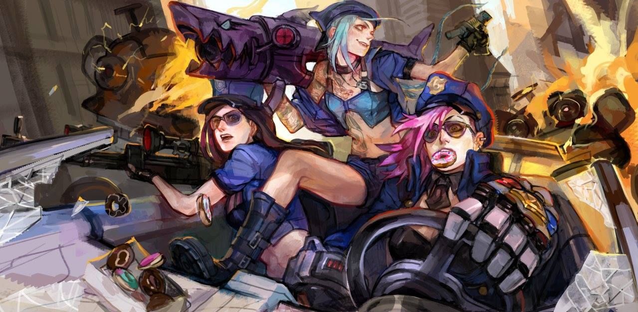 Vi league of legends, Jinx league