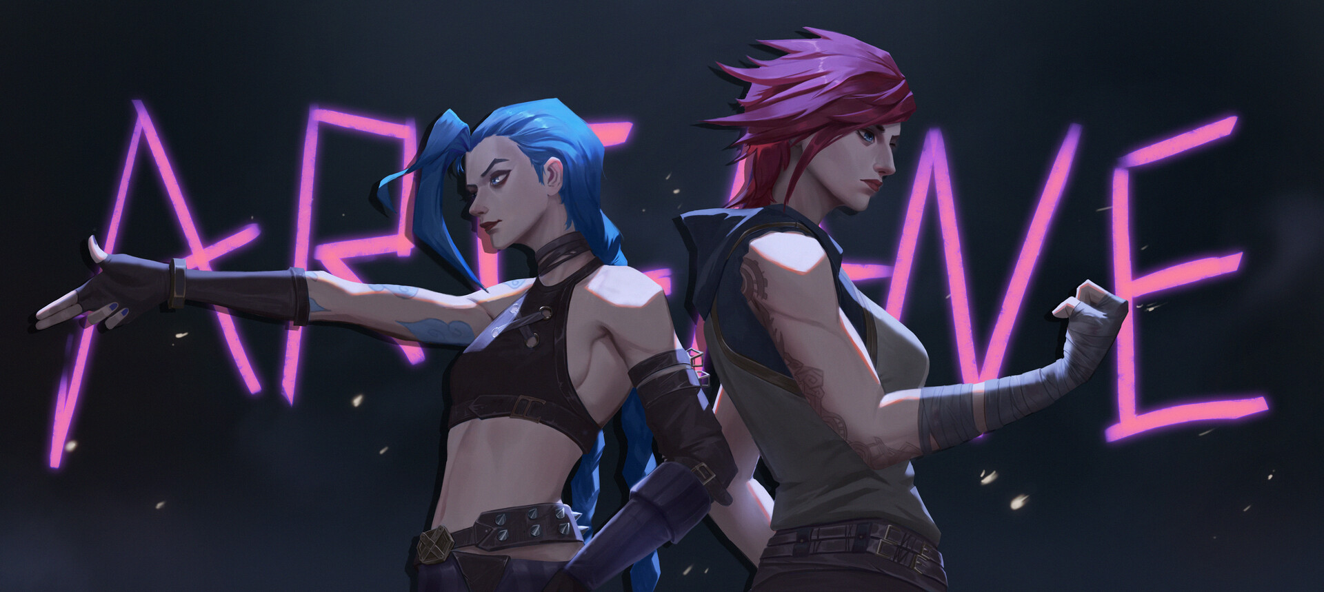 JSYYY Video Game Art Jinx League Of