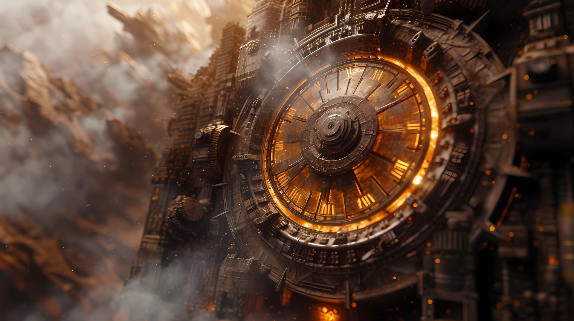 Clockwork 4k Wallpaper