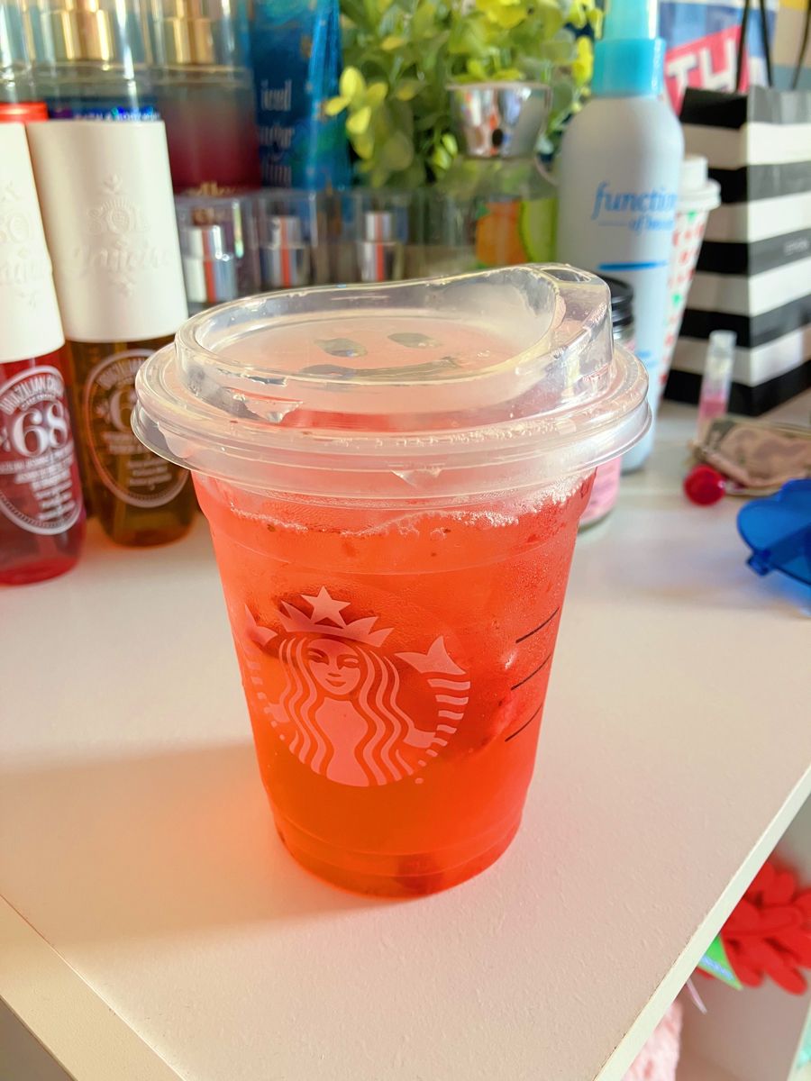 Strawberry acai, Starbucks, Preppy