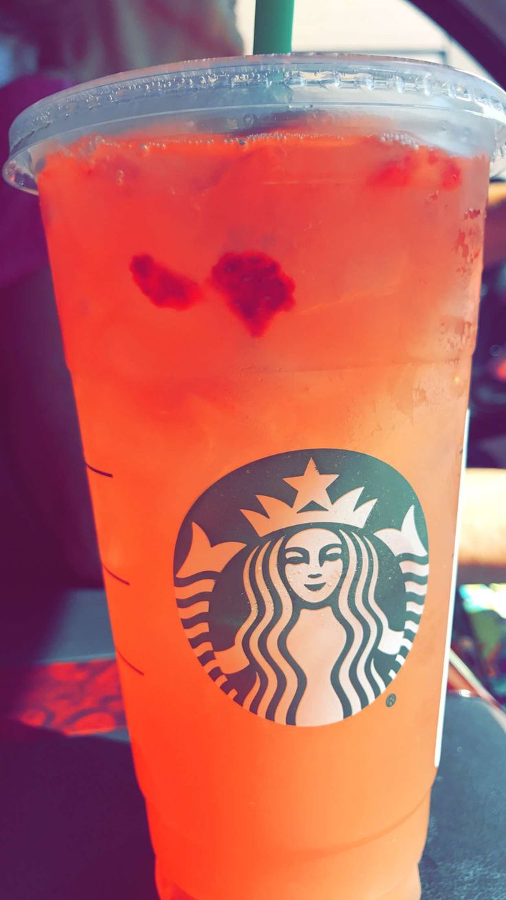 Iced starbucks drinks