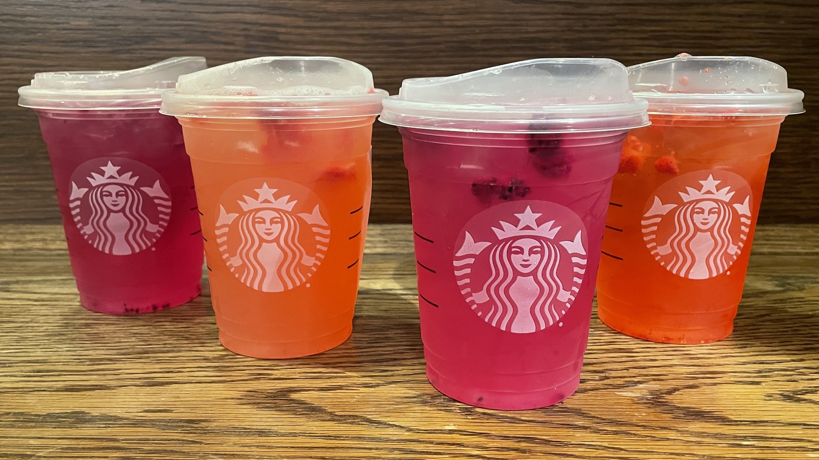 Starbucks Refreshers, Ranked Worst