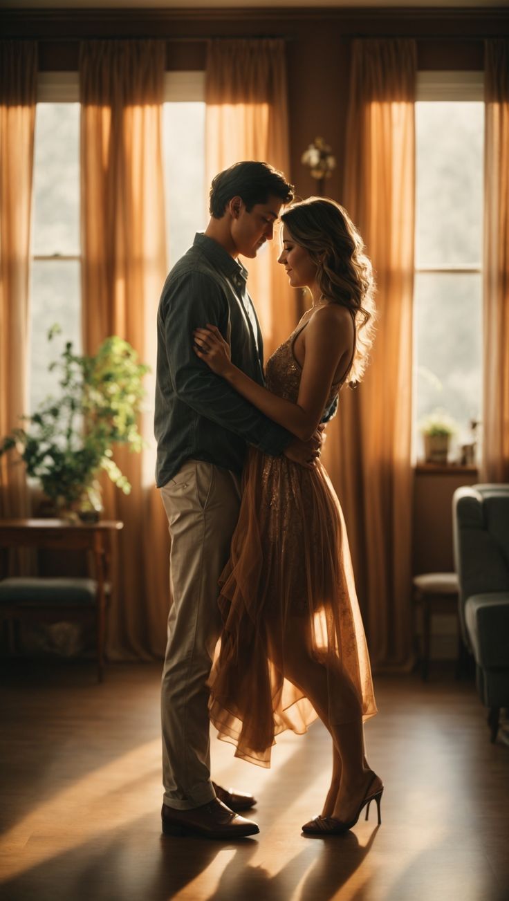 Cute couple dancing, Couple dancing