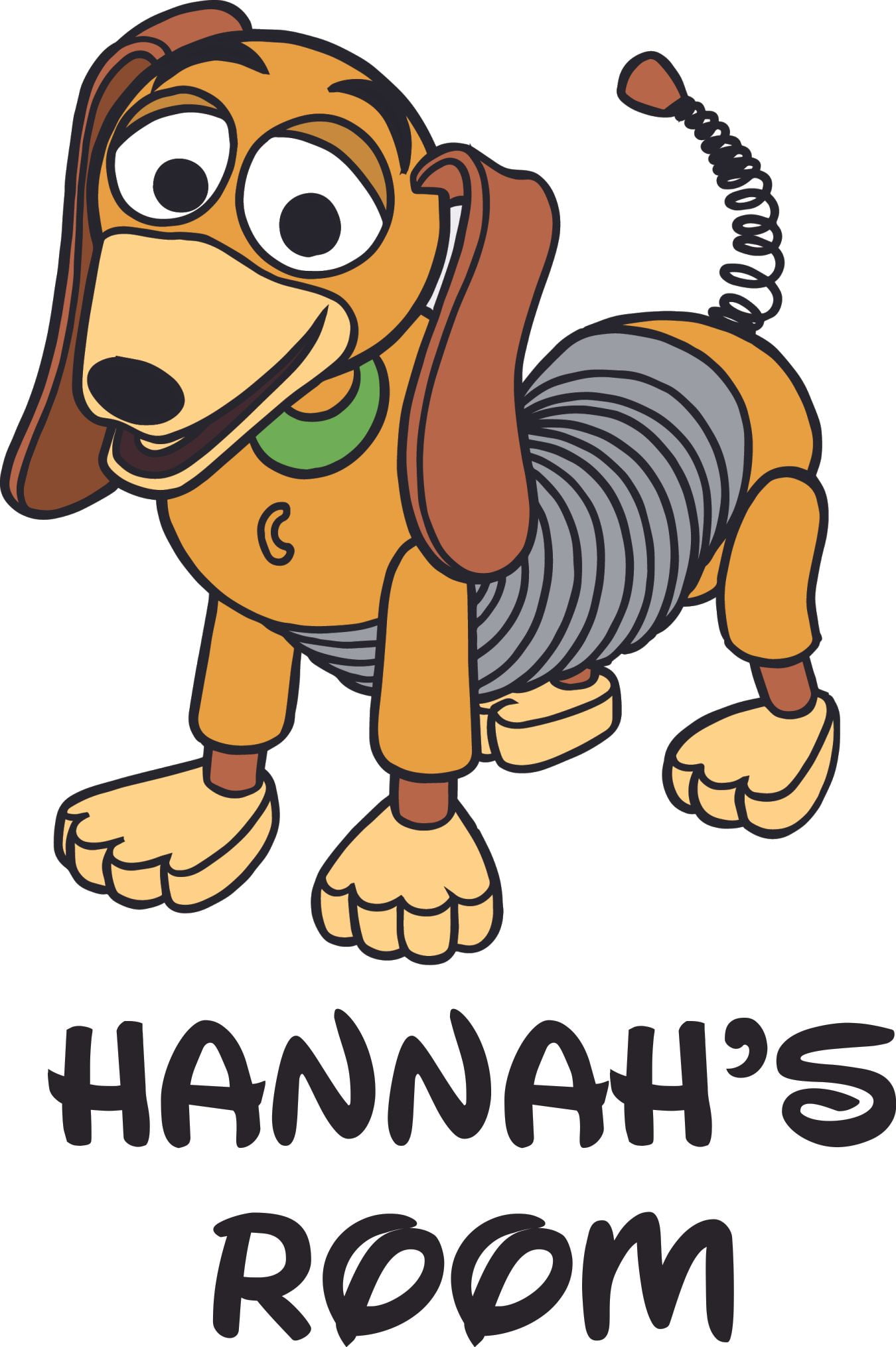 Slinky Dog Toy Story Cartoon Characters