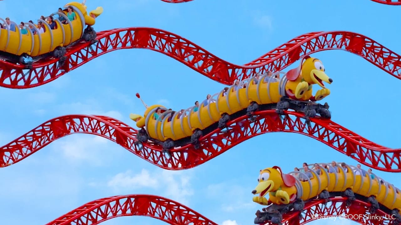 Slinky Dog Dash Video. Disney Parks