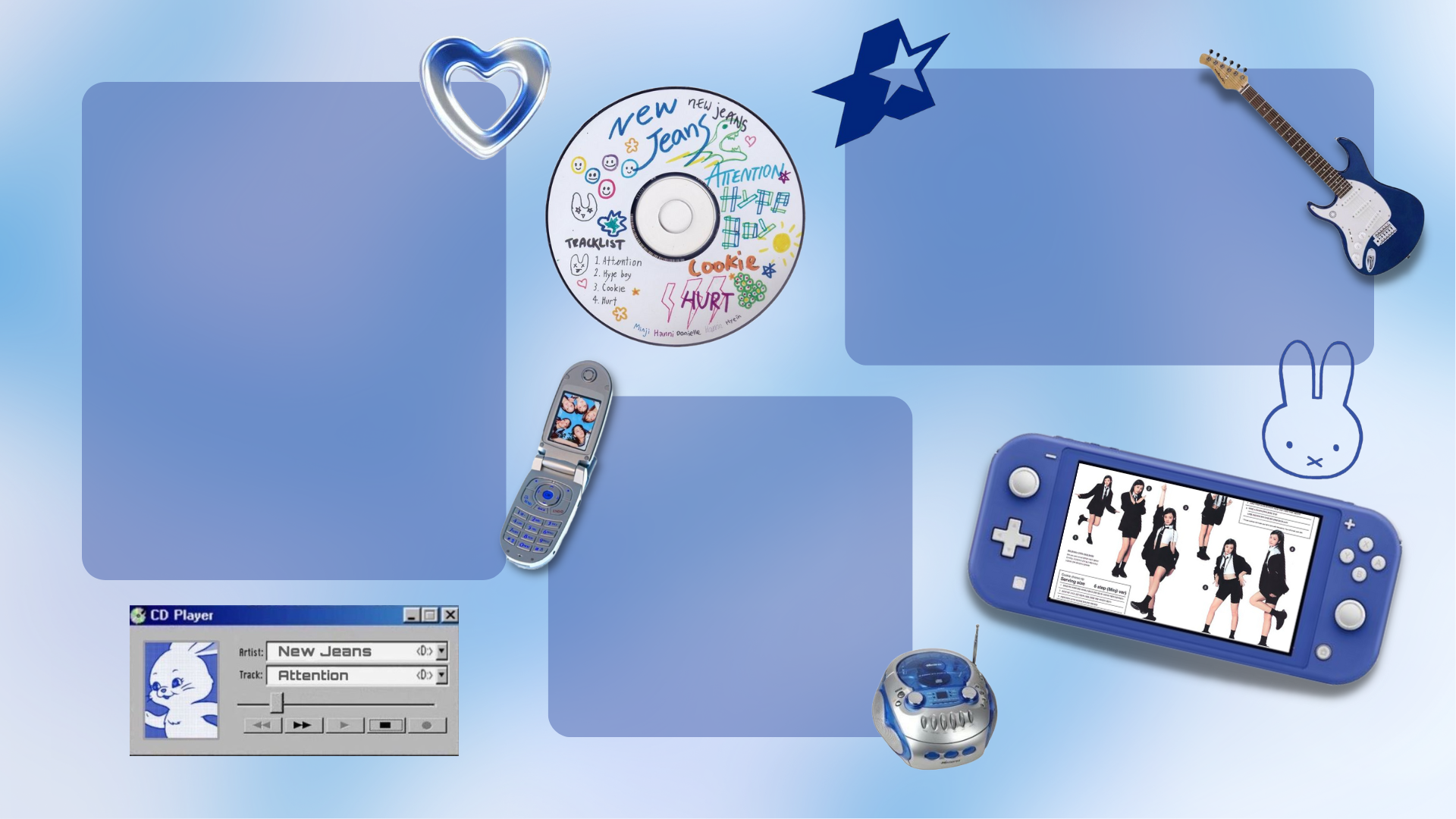 Desktop Organizer Wallpaper Jeans