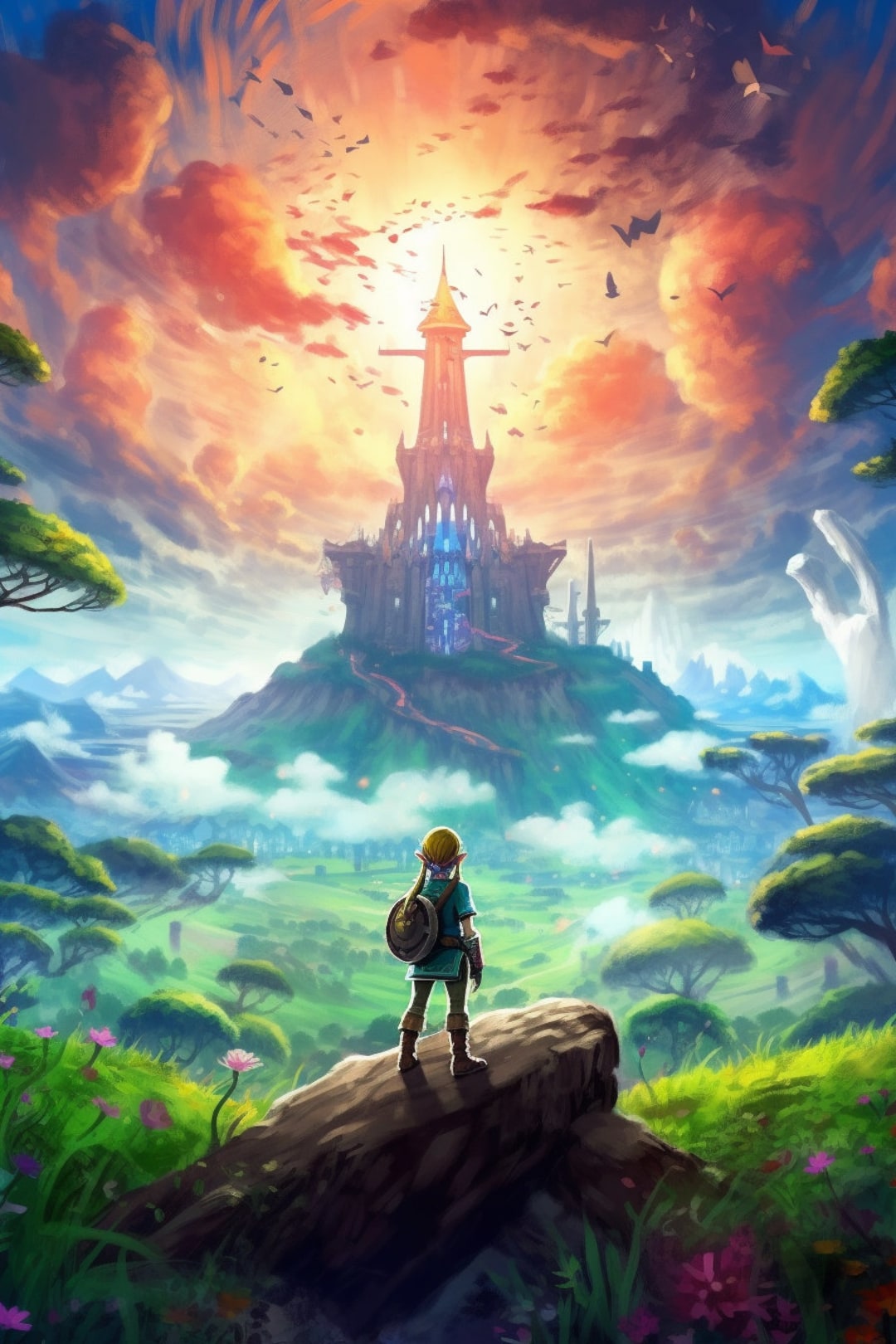 Link Land of Hyrule Legend of Zelda