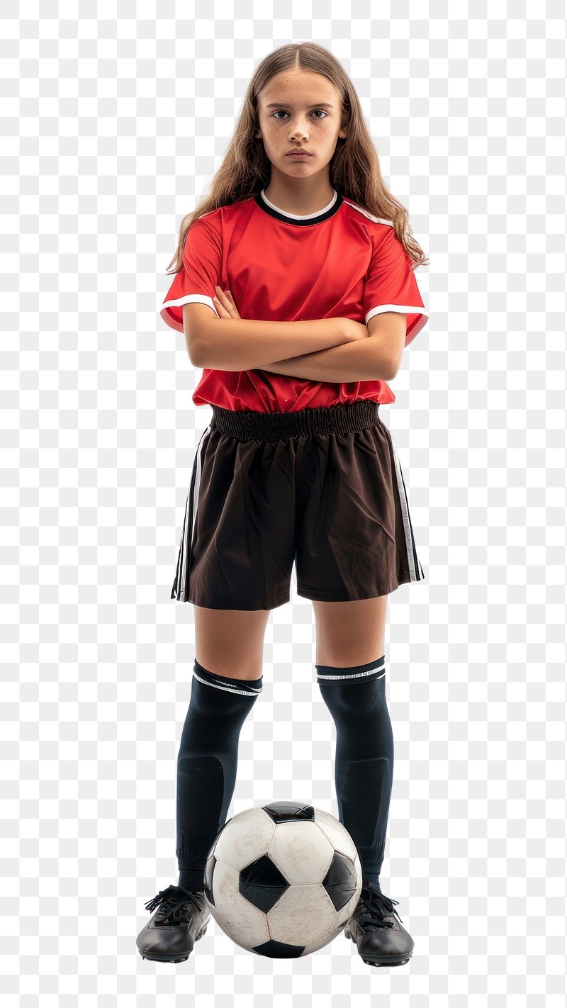 Soccer Girl Image. Free Photo, PNG