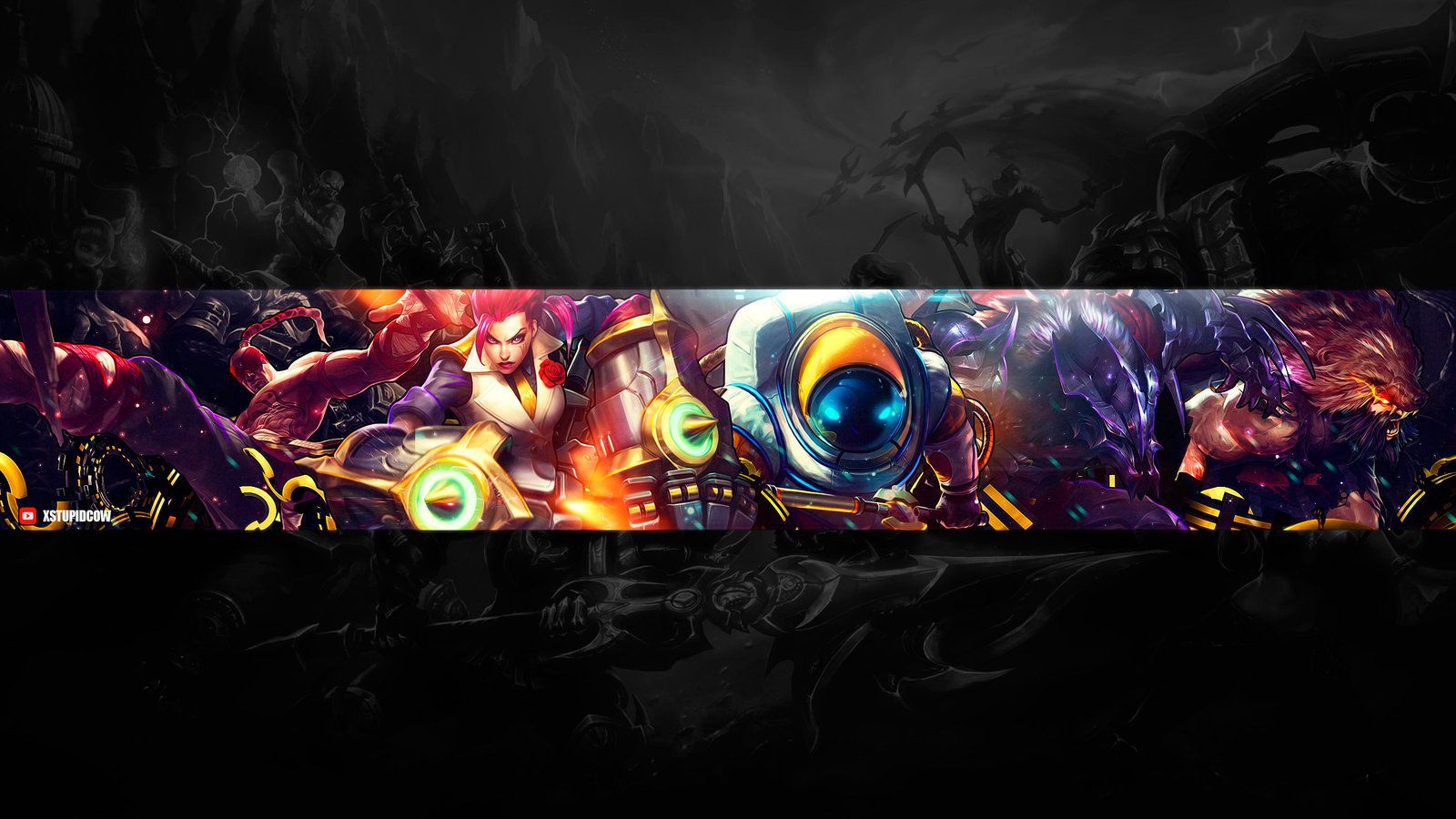 Gaming Wallpaper for YouTube Channel