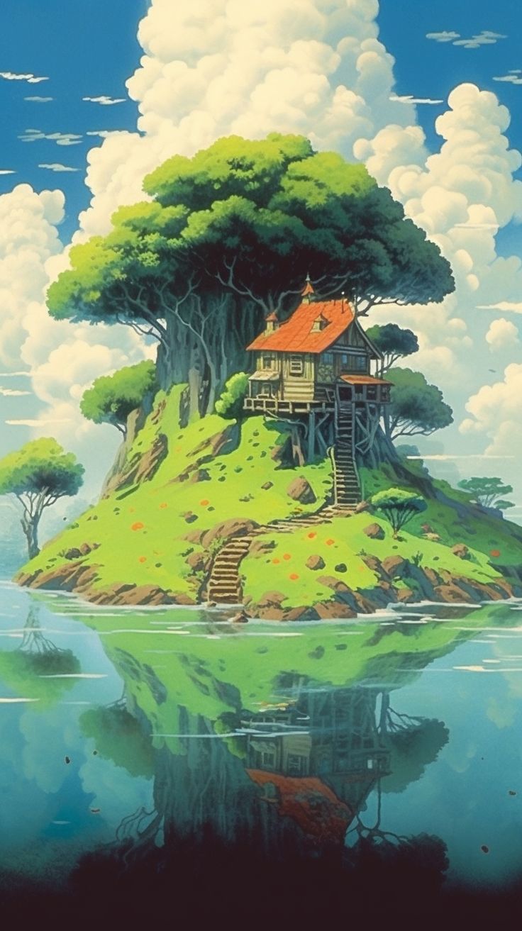 Ghibli Inspired Wallpaper for Your iPhone