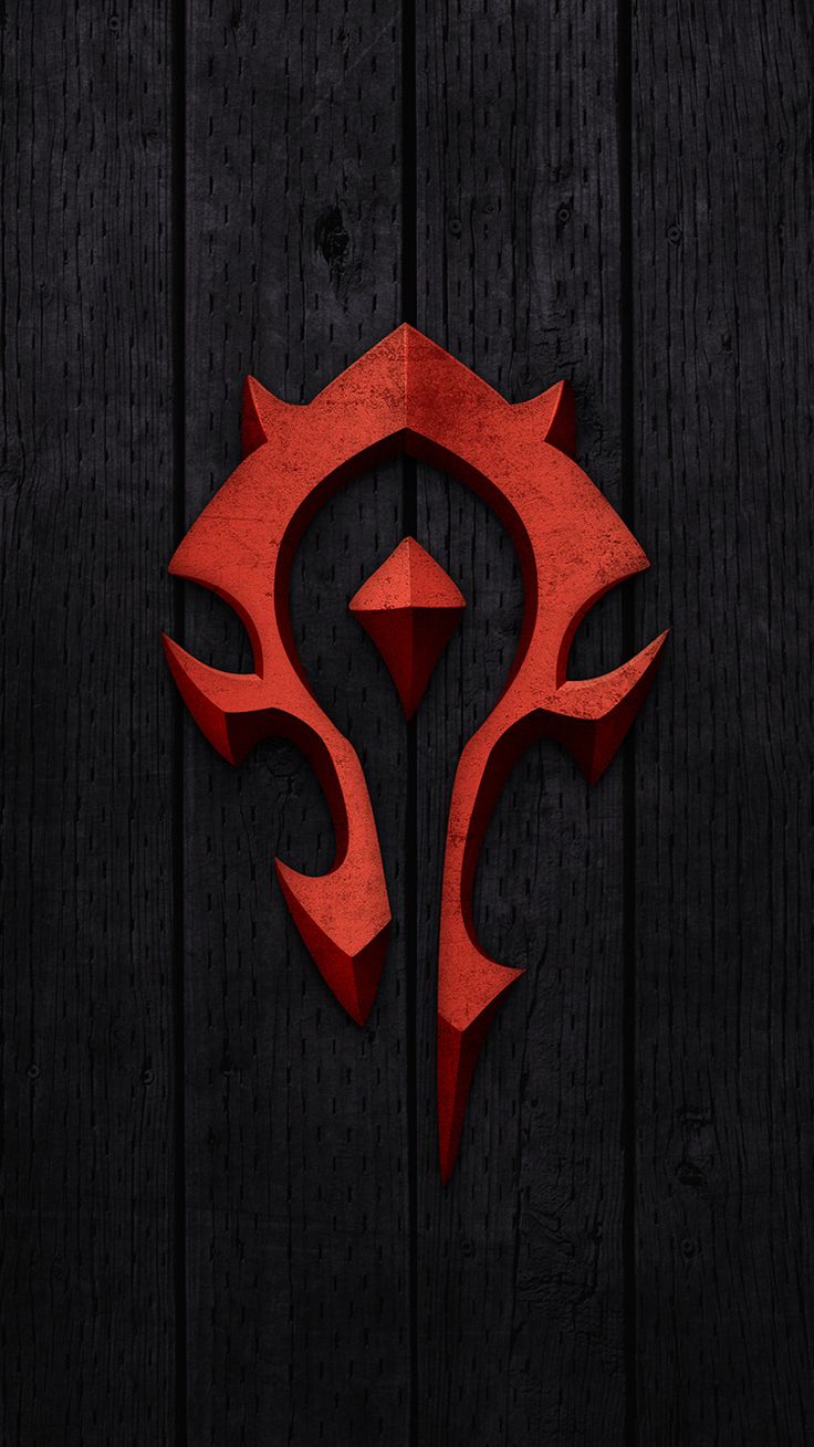 Horde Logo Mobile Wallpaper iPhone