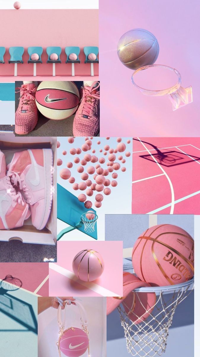 Aesthetic Cute Girly Basketball