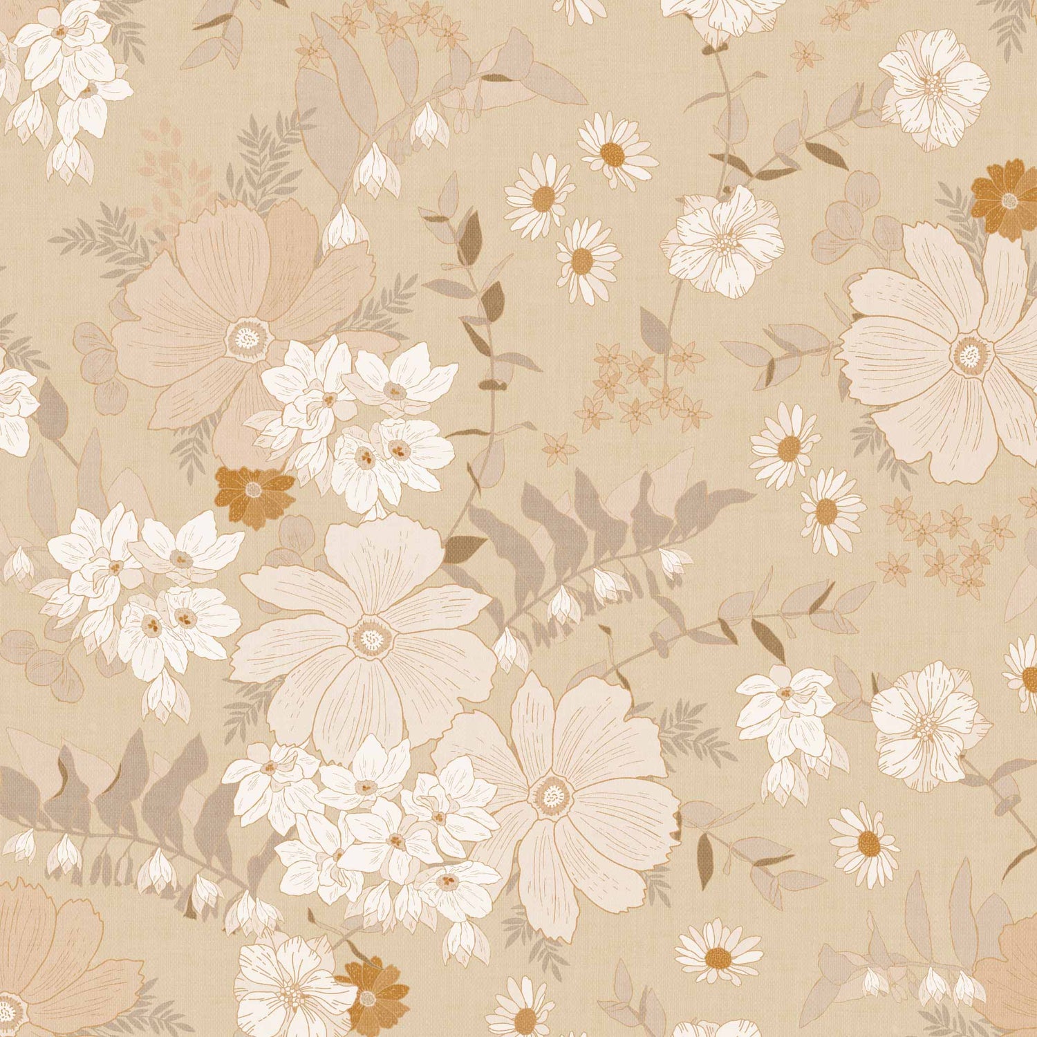 Spring Florals Wallpaper