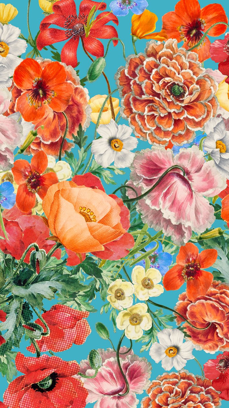 Floral iPhone Wallpaper. Download