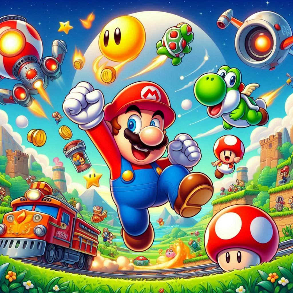 Super Mario 2024 Wallpapers Wallpaper Cave