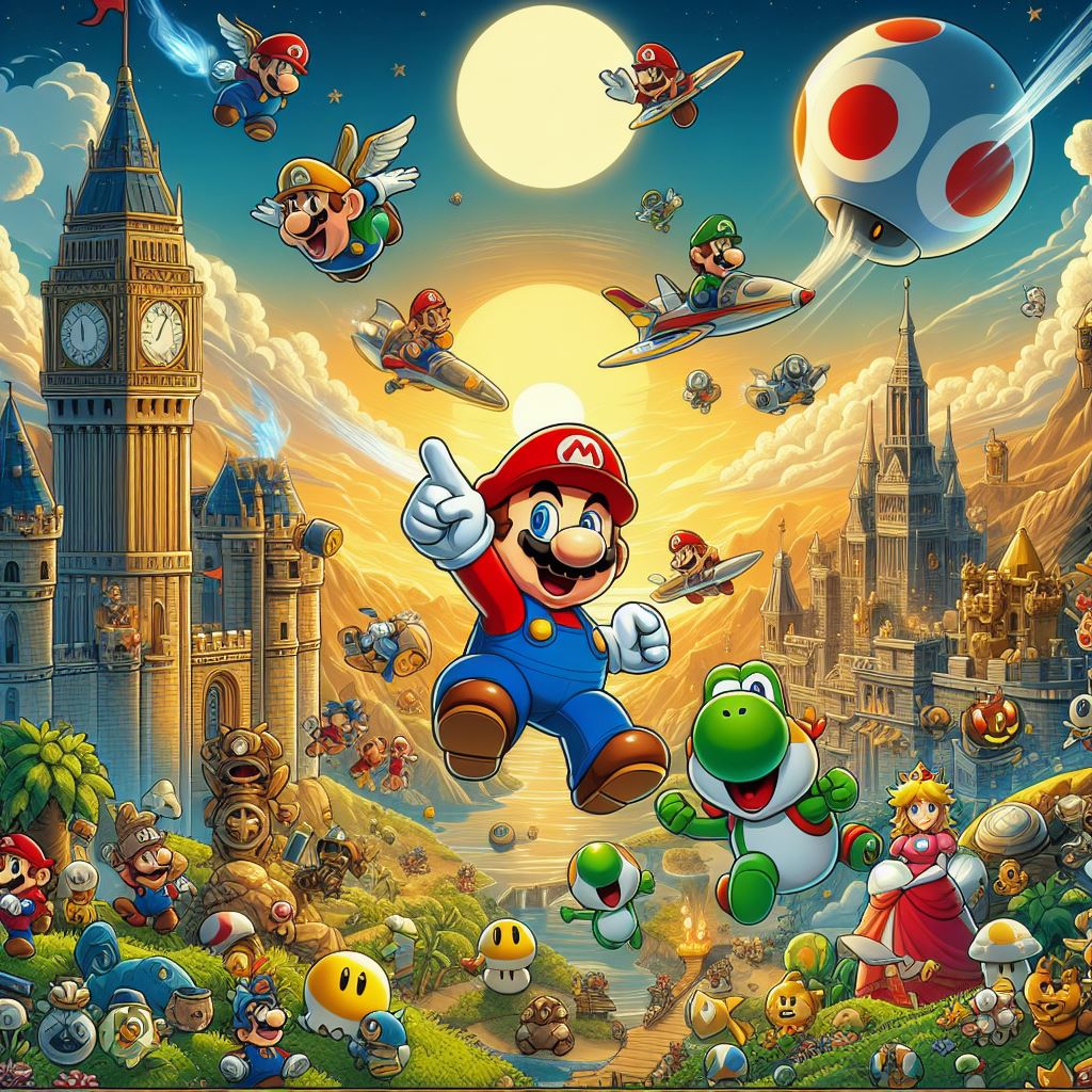 Super Mario 2024 Wallpapers Wallpaper Cave