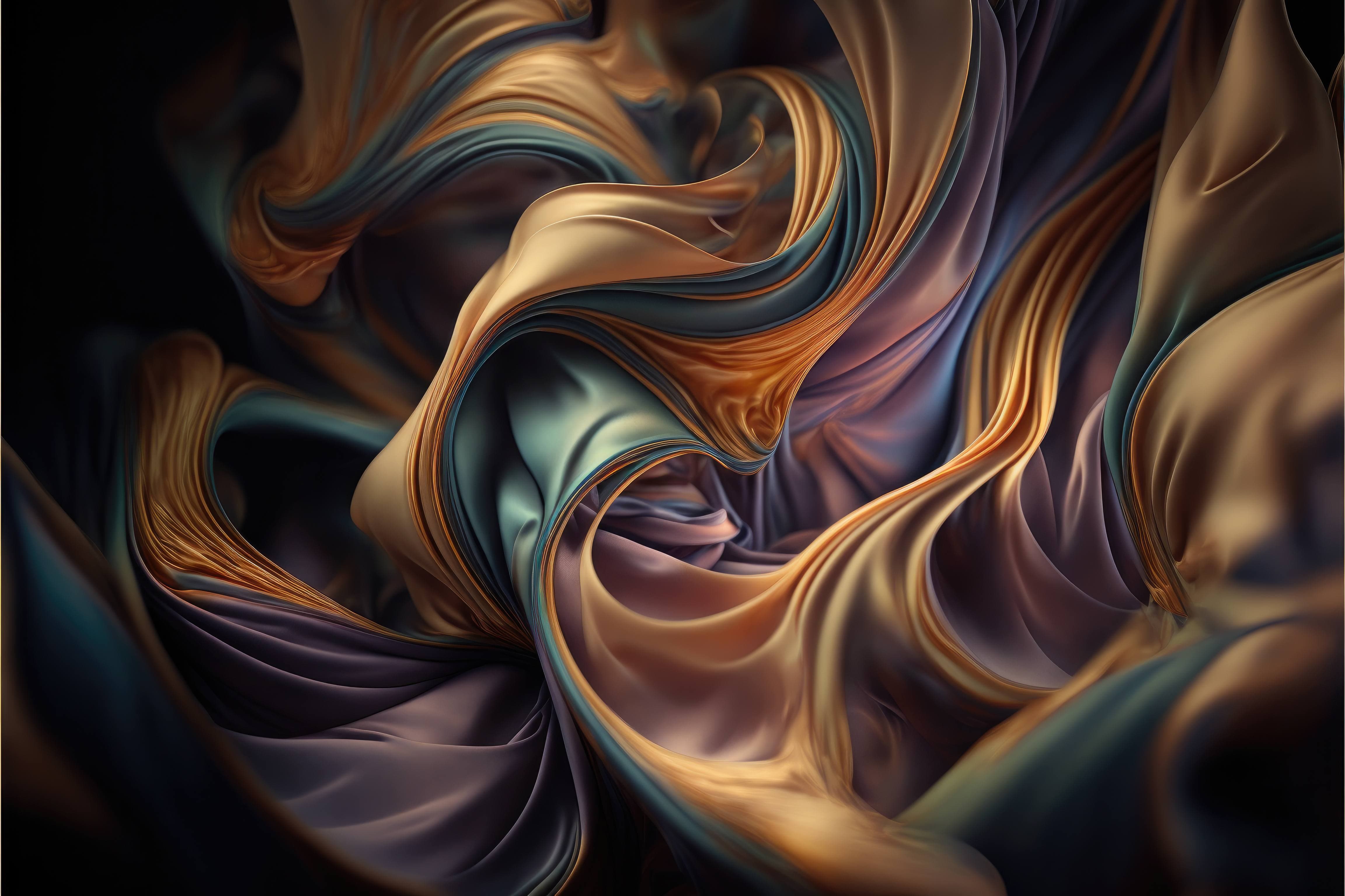 Fractal Ai Art HD wallpaper 4k background