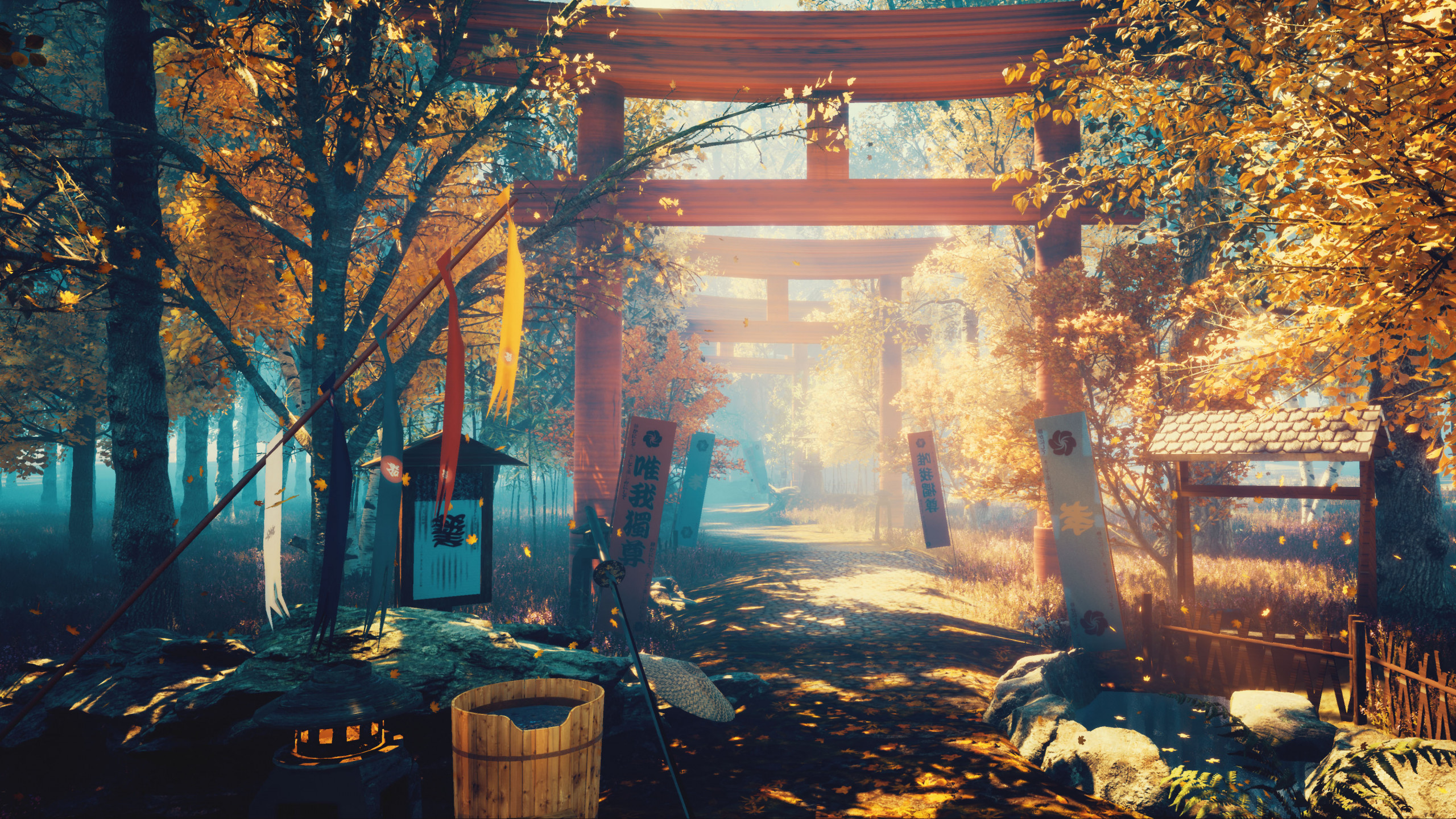 Wallpaper Japan, Scenery, Oriental, 4K