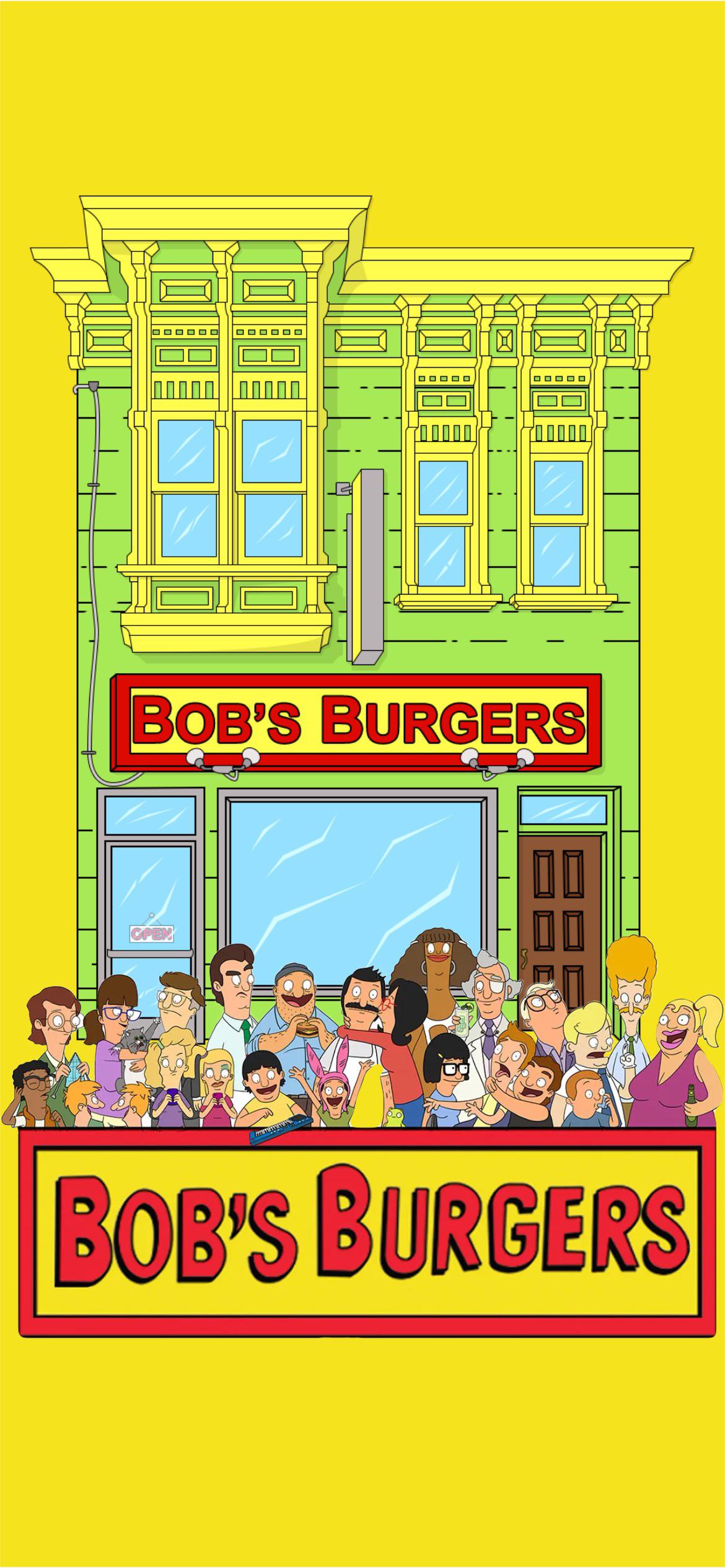 Bob's Burgers iPhone wallpaper, r