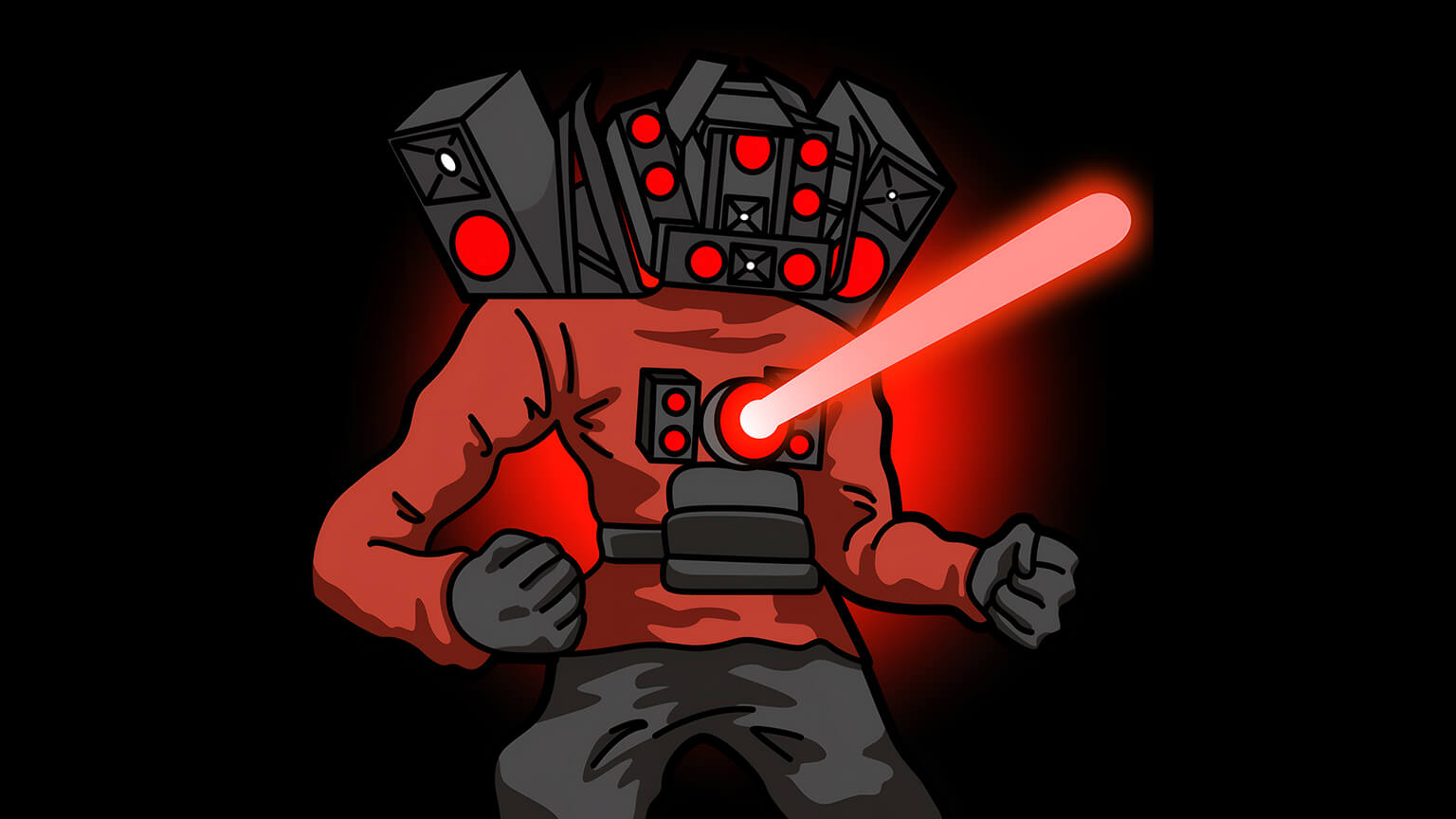 Skibidi Toilet Titan Speakerman Meme