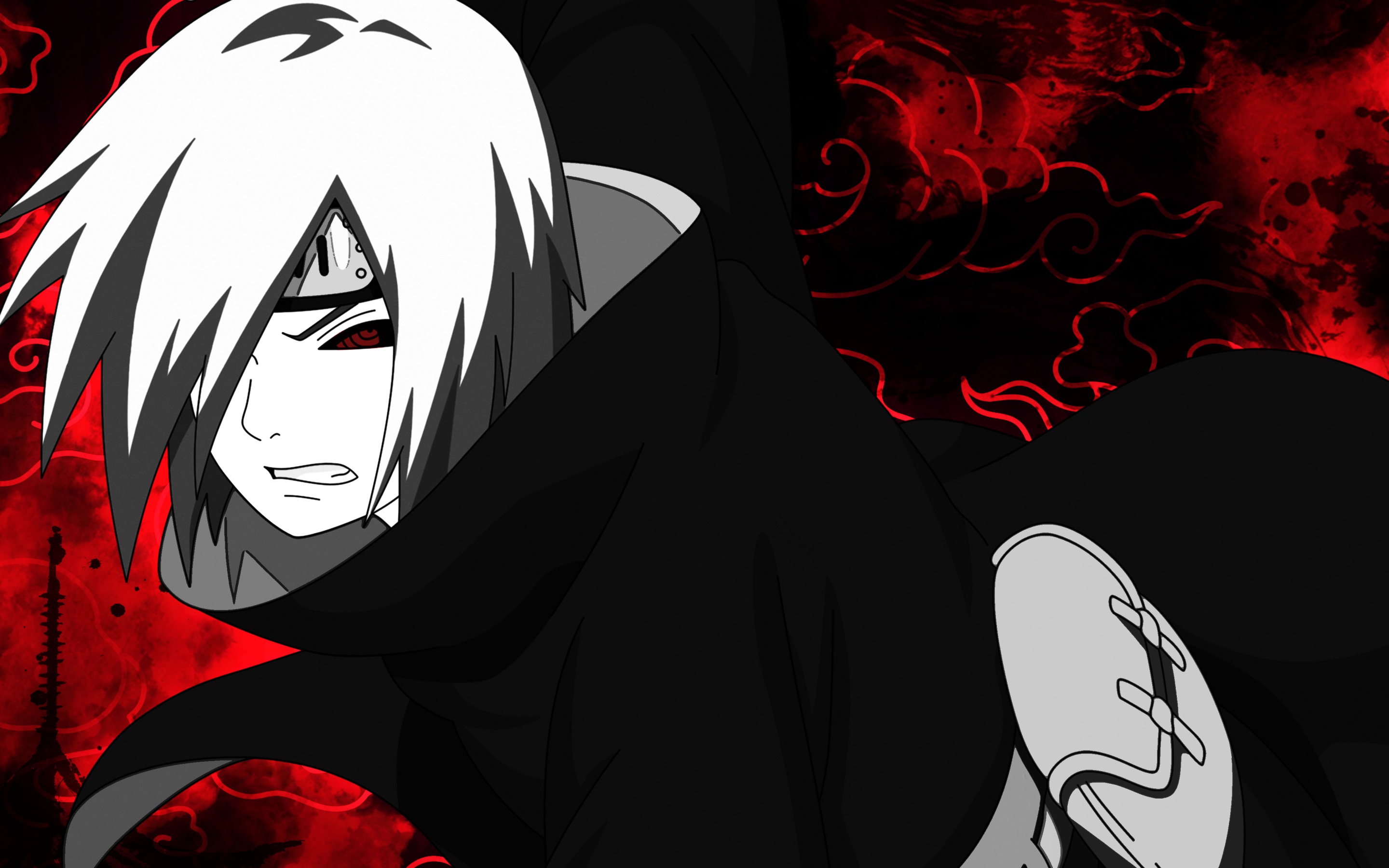 Nagato Wallpaper 4K, Akatsuki, Naruto