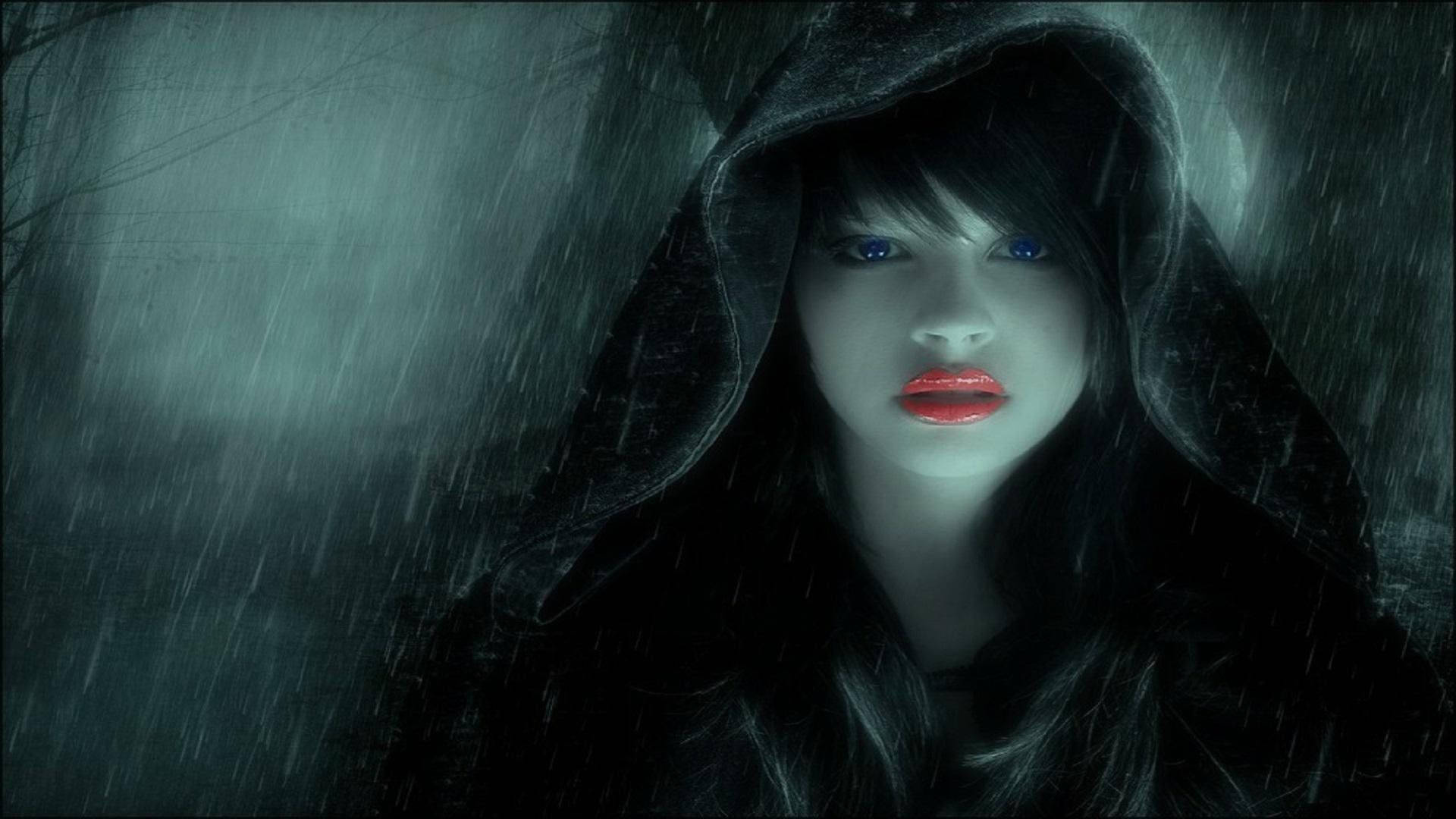 Dark Girl Background