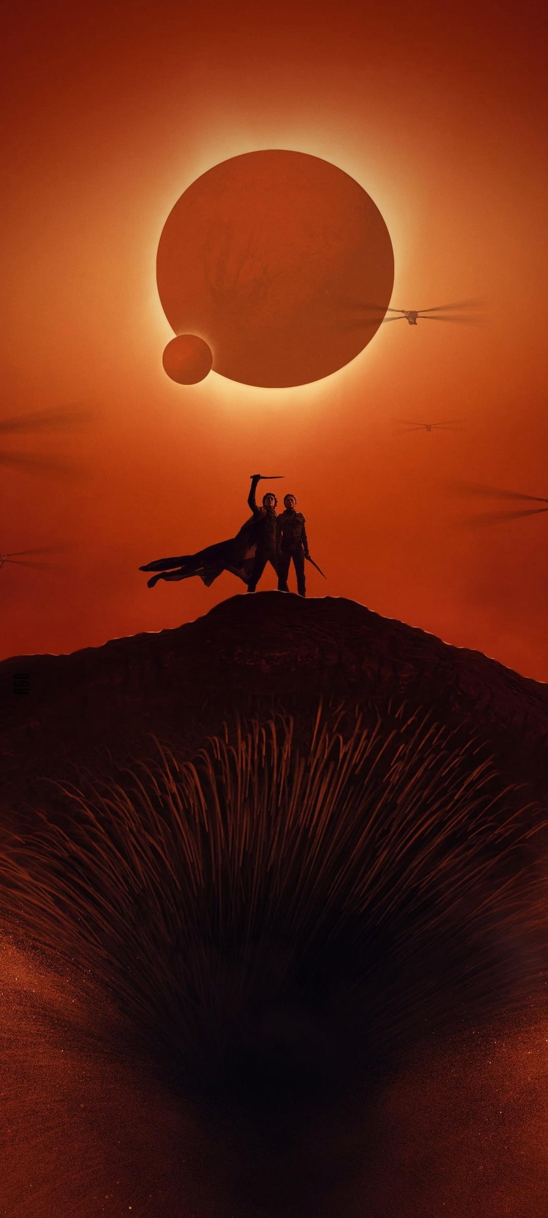 Dune: Part Two iPhone Wallpaper, r