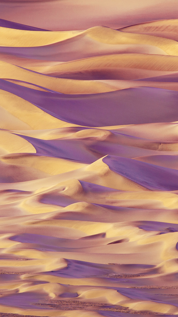 Dessert Gold Purple Nature Pattern