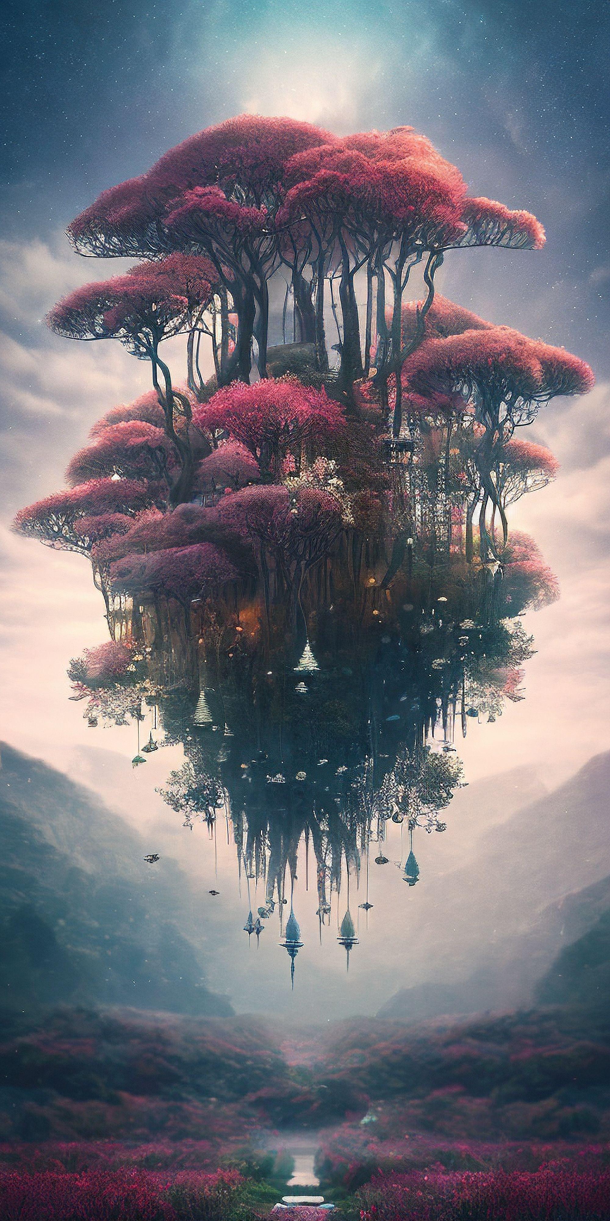 Eerie and Fantasy Wallpaper