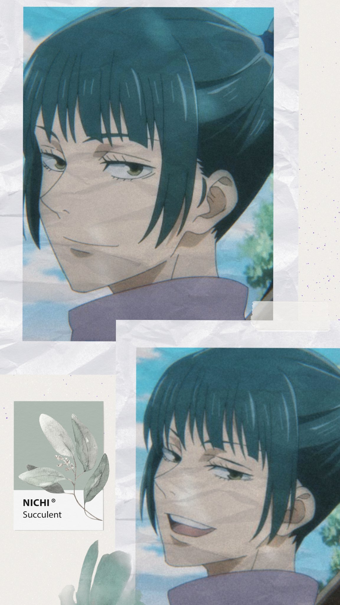 Maki Zenin from Jujutsu Kaisen phone