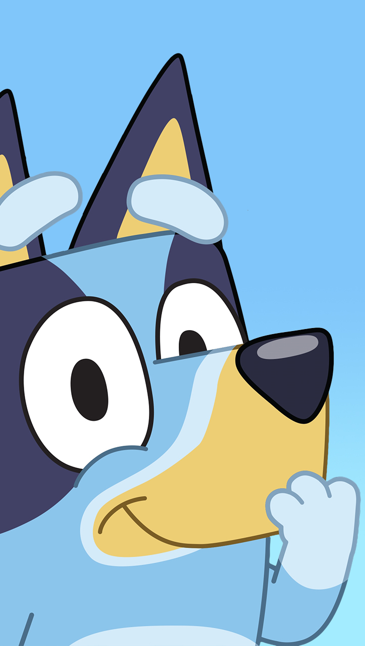 Some #Bluey phone wallpaper I just