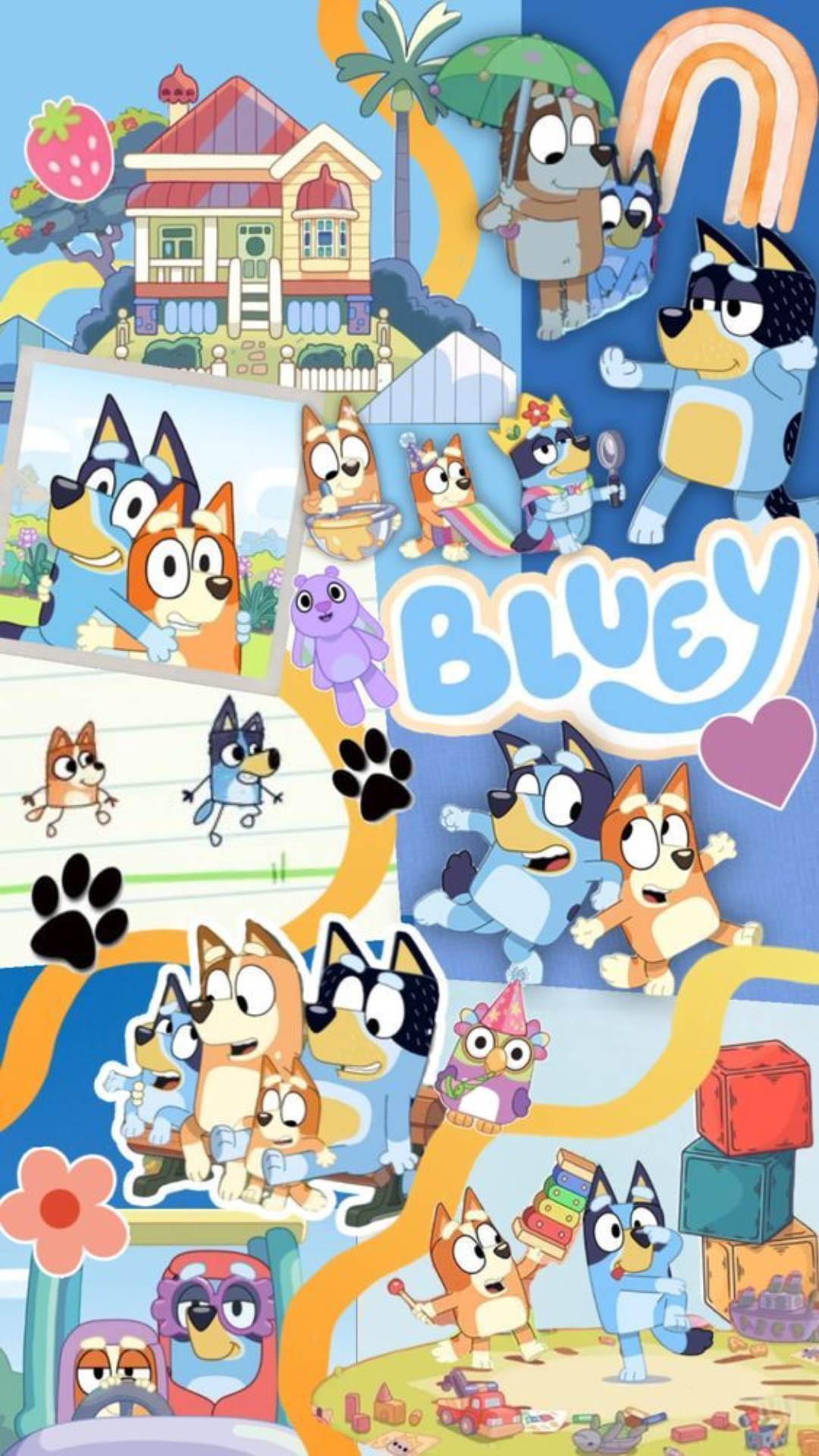 Best Bluey iPhone Wallpaper