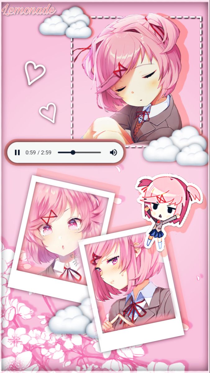 Natsuki Wallpaper edit