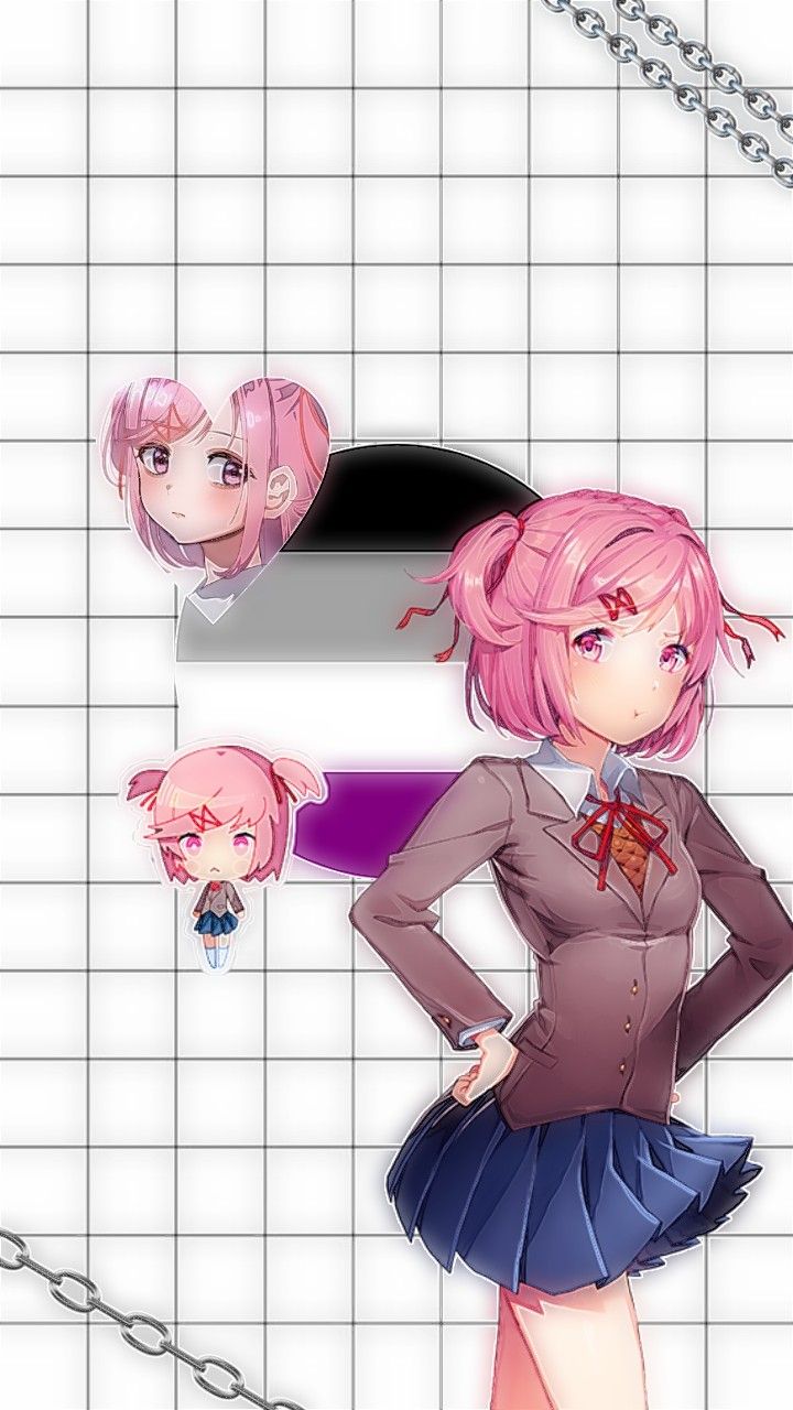 Doki doki anime, Wallpaper, Wallpaper