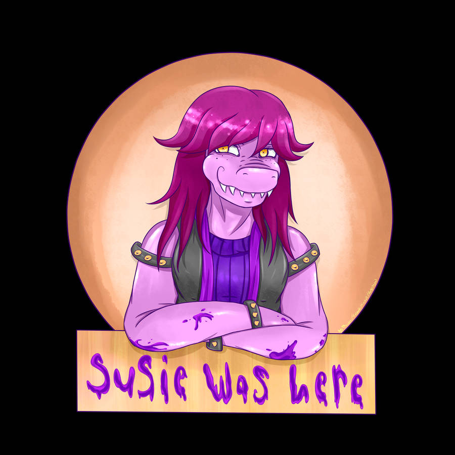 Download free Deltarune Susie Was Here