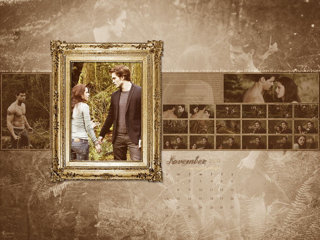 November 2010 calendar wallpaper