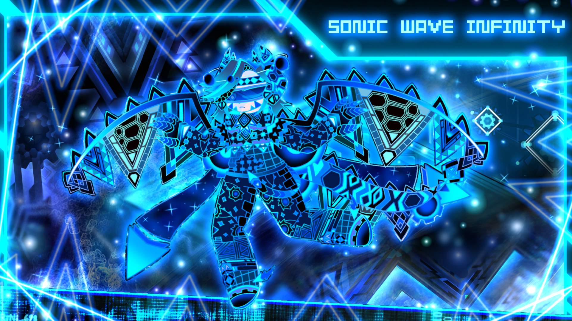 Sonic Wave Infinity. Geometry Dash Amino