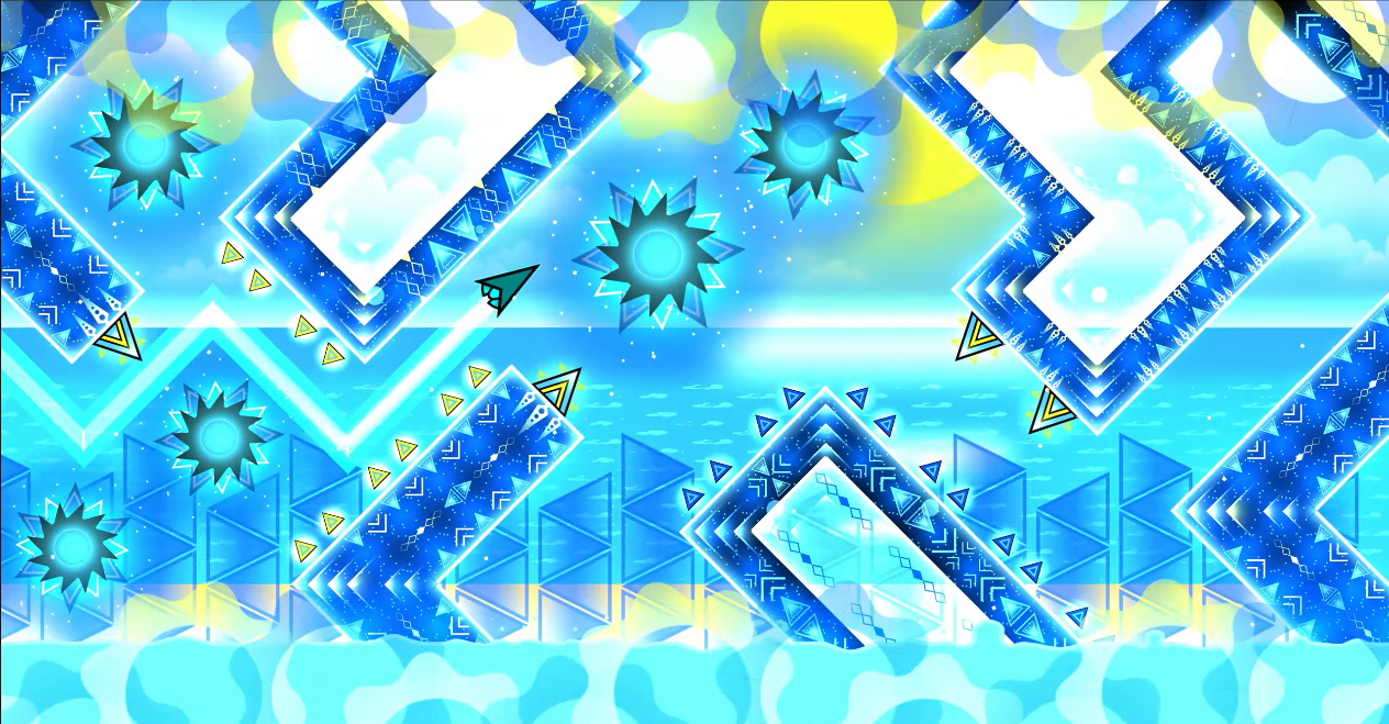 Tidal Wave. Geometry Dash Fan