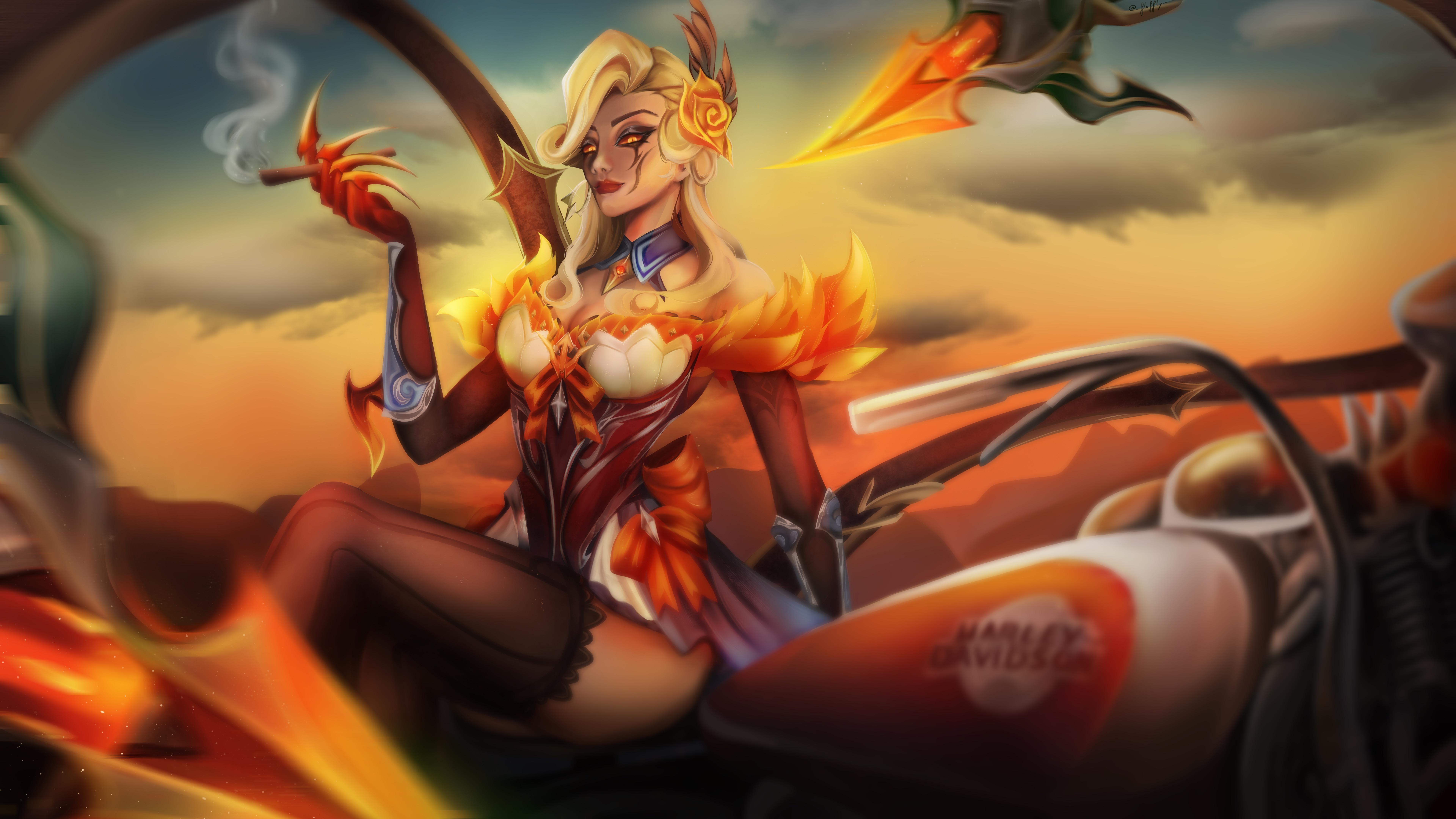 High noon Evelynn Fanart
