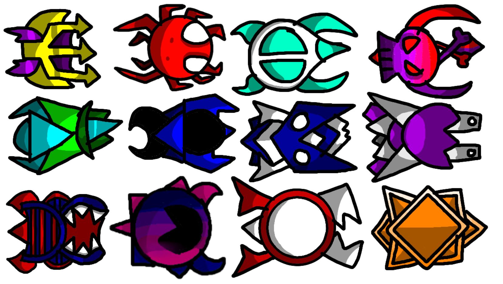 Geometry Dash Fan Made Waves. Dash