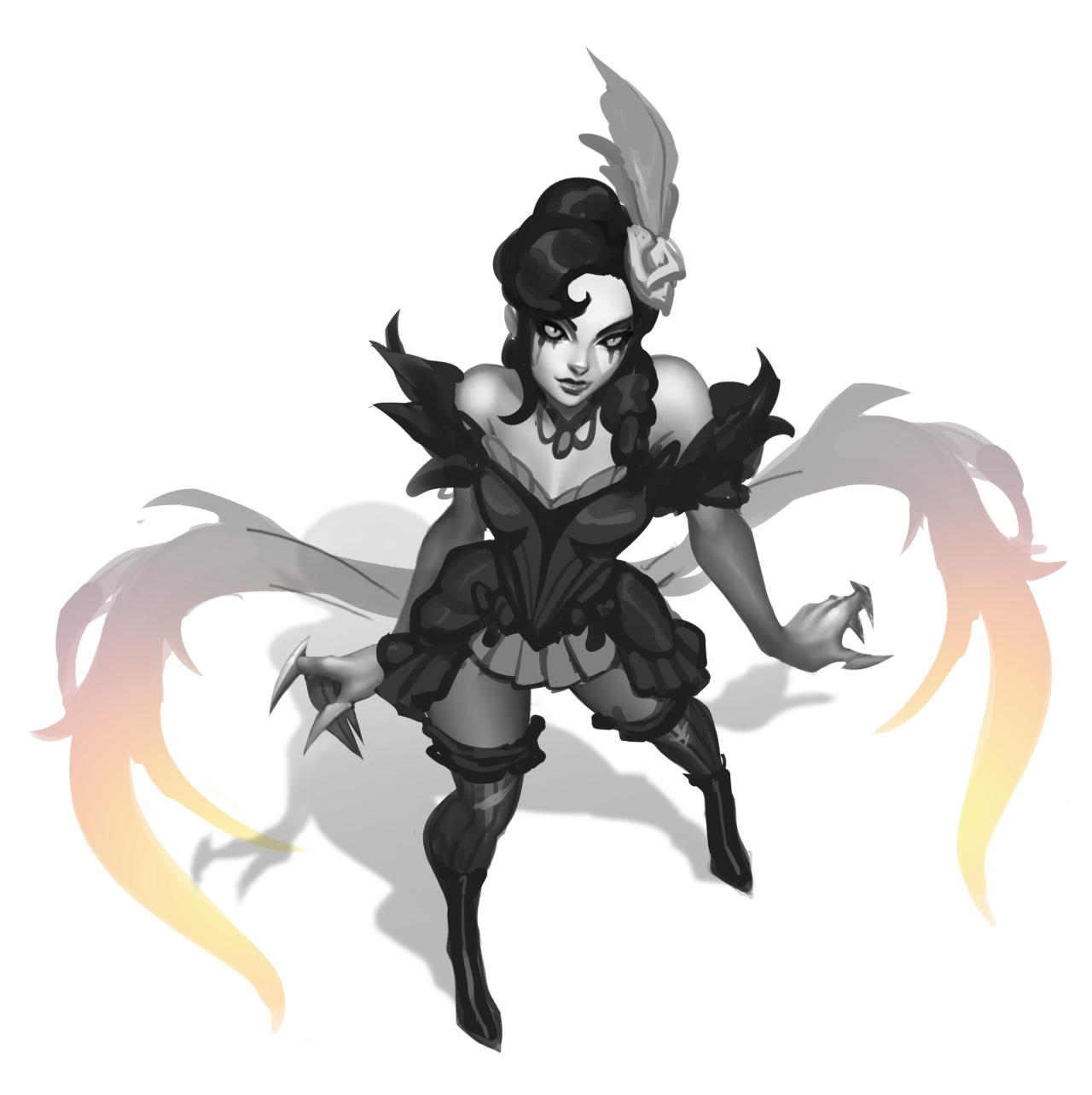 High Noon Evelynn Early Concept Art